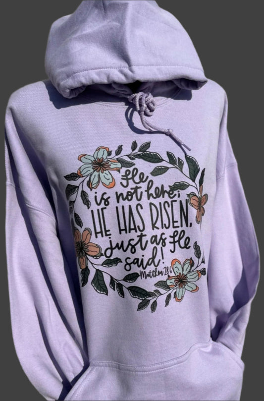 He Has Risen Hoodie